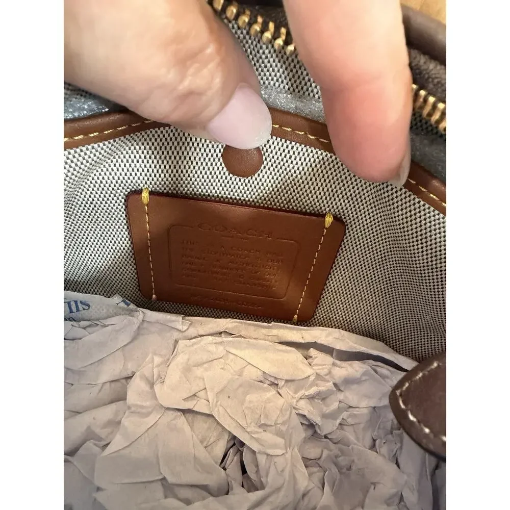 B3- 010 NWT Coach Juliet 25 Shoulder Bag – CDZ64 Maple All 3 straps